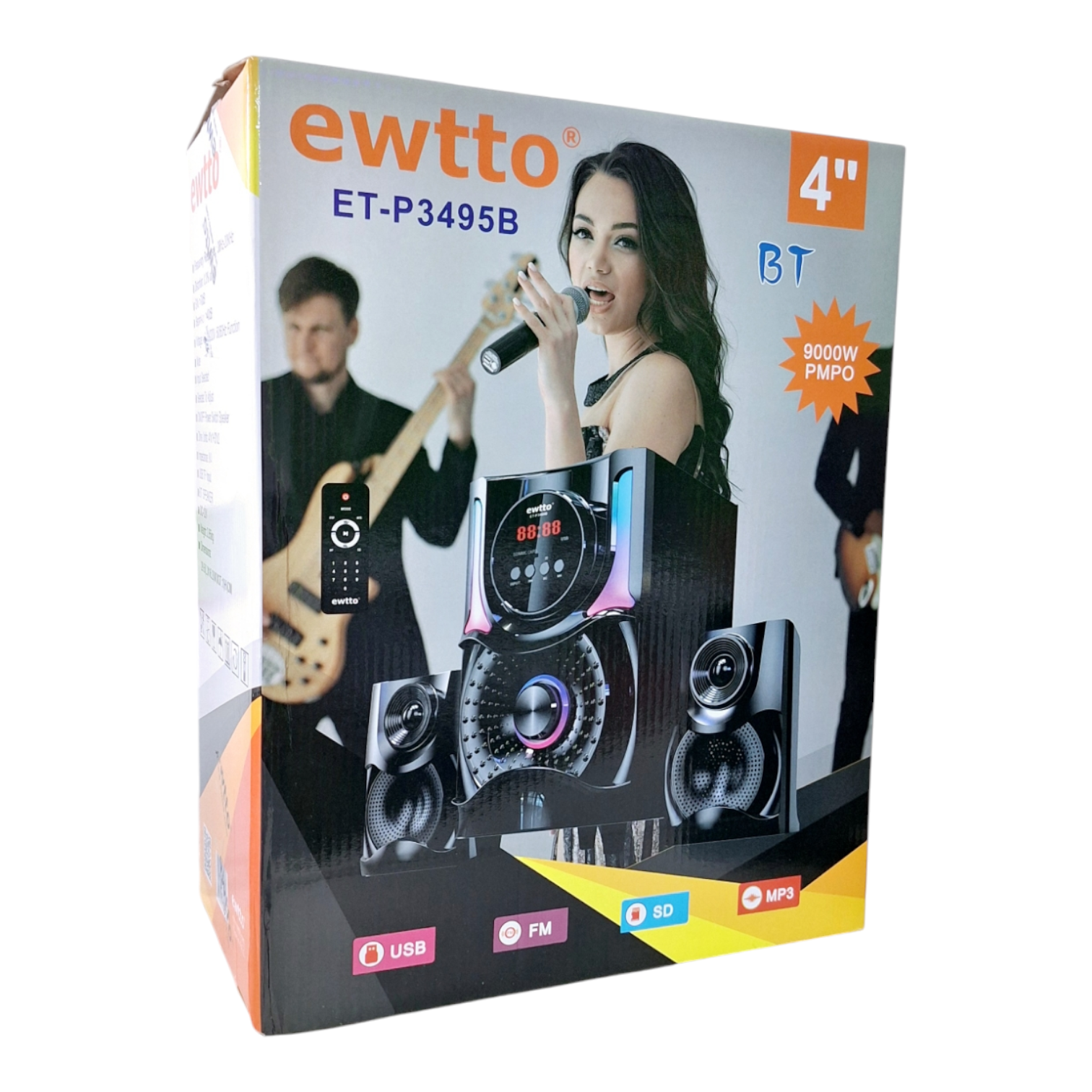 Teatro en Casa 9,000W Ewtto P3495